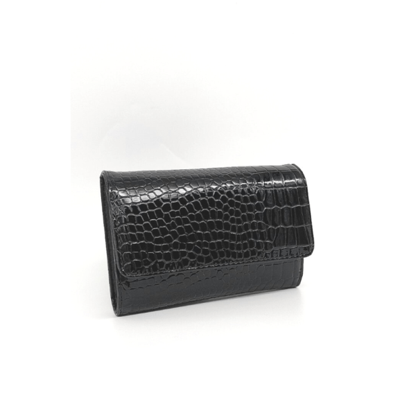 Женски црн паричник